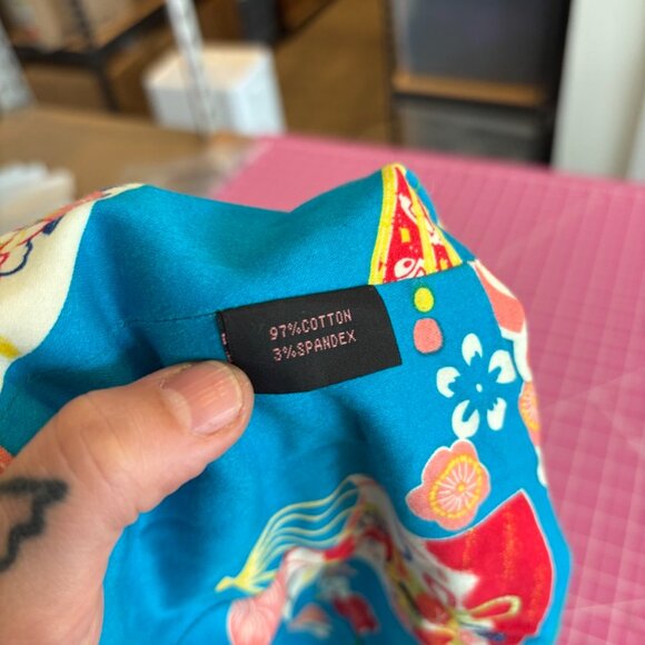 Trashy Diva Geisha Fans Audrey Crop Top - Picture 7 of 7